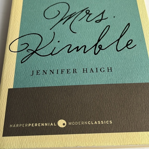 Mrs. Kimble by Jennifer Haigh Novel Book - Picture 8 of 8